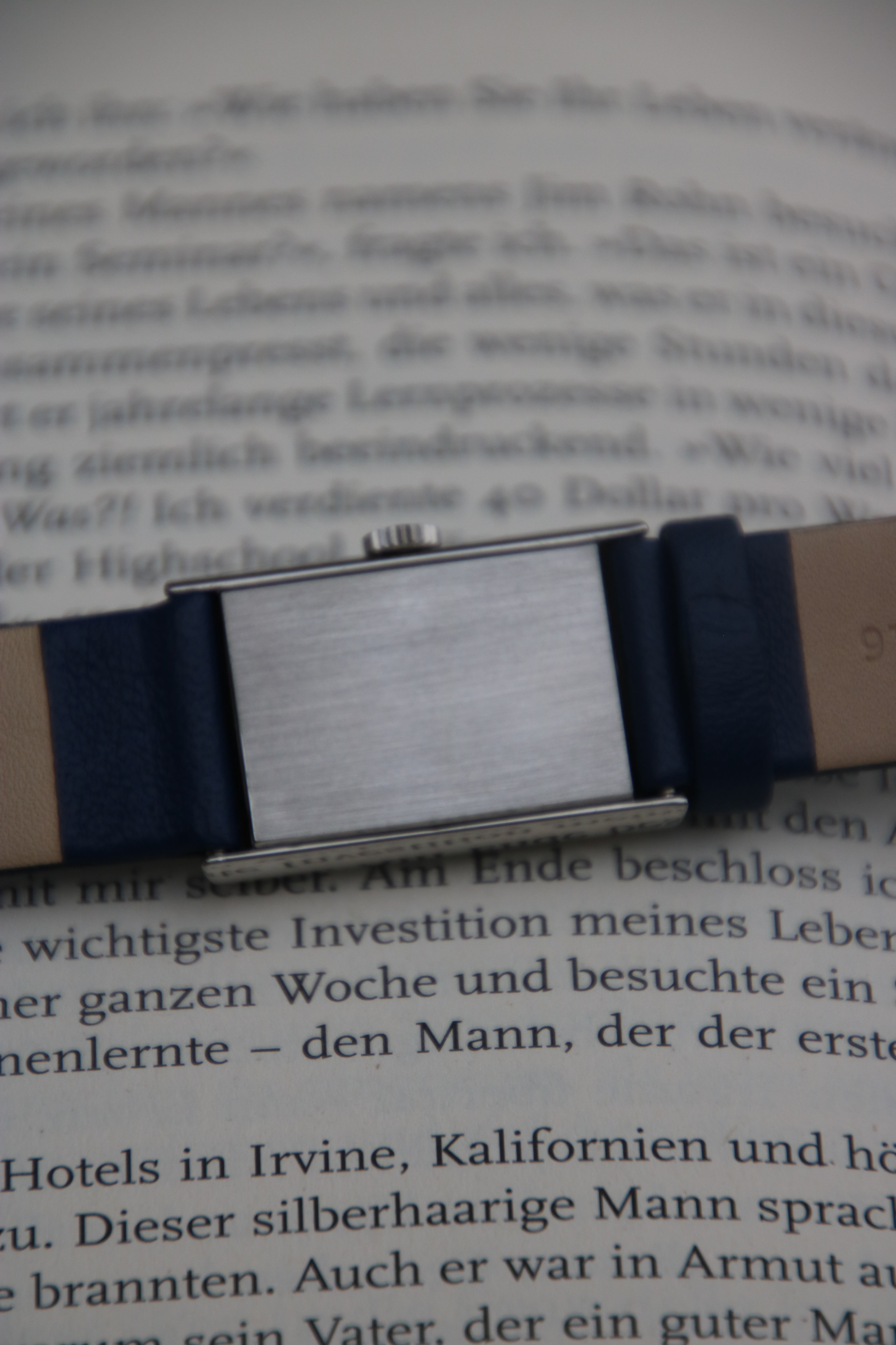 Omega De Ville Tank – Ref. 511.0458 – Blue Harlequin Dial – Revision 2025